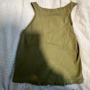 Free people Olive Green Sleeveless Women's Top
